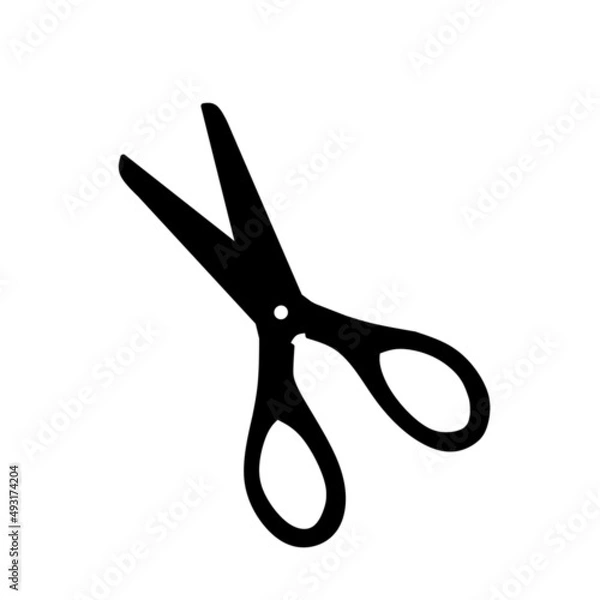 Obraz vector scissors icon