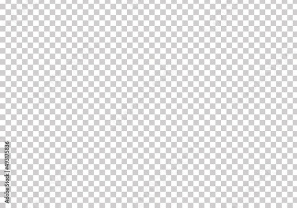 Fototapeta Light Gray checkerboard pattern background .Transparent pattern background