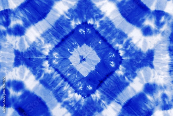 Fototapeta Abstract tie dyed pattern textures for background