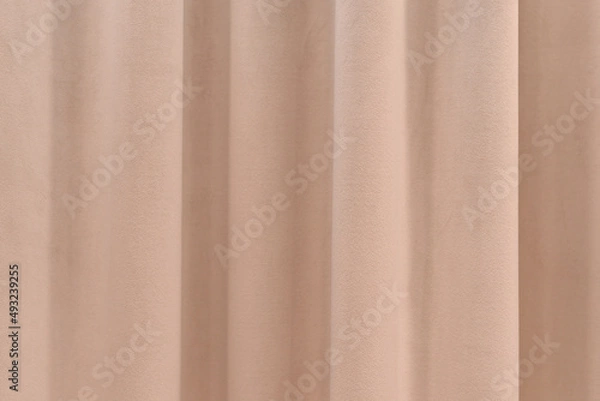Fototapeta beige background textile closeup 