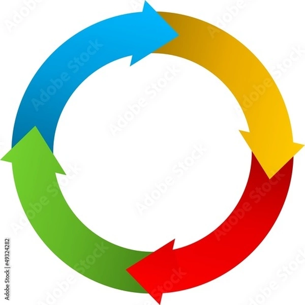 Obraz Fèches colorées