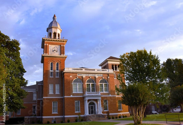 Obraz Arkansas Bradley County Courthouse
