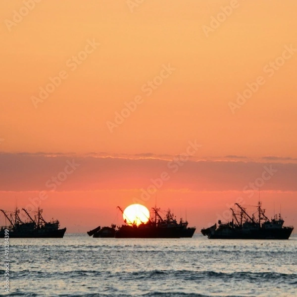 Obraz sunset over the sea