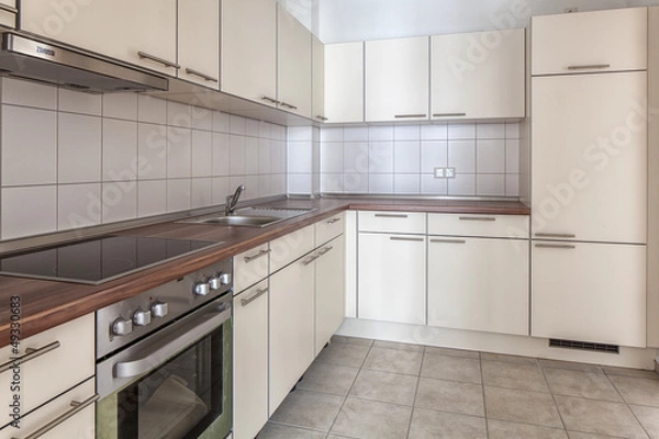 Obraz Küche, Einbauküche, Neubau, Wohnung