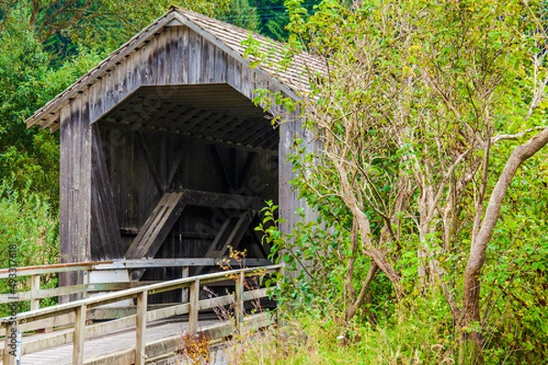 Obraz Covered Bridge