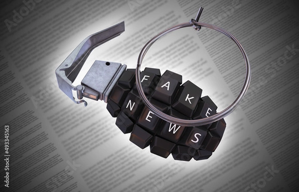 Obraz Fake News