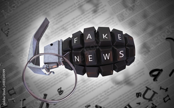 Obraz Fake News