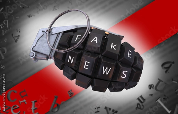 Obraz Fake News