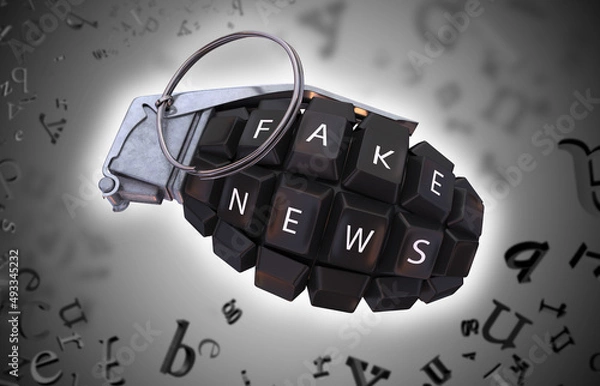 Obraz Fake News