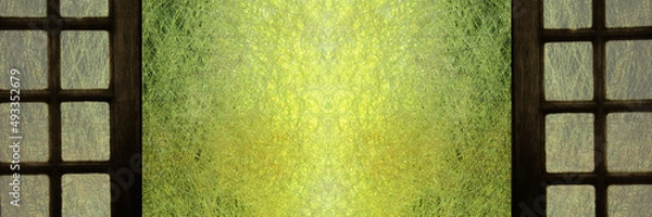 Fototapeta 古い扉と背景