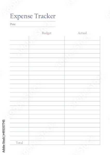 Fototapeta Planner Bundles