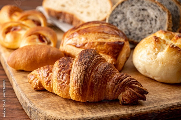 Obraz 	いろいろなパン　パン集合