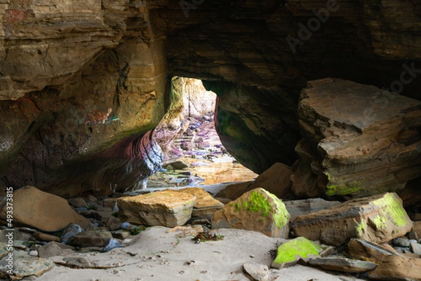 Fototapeta inside the cave