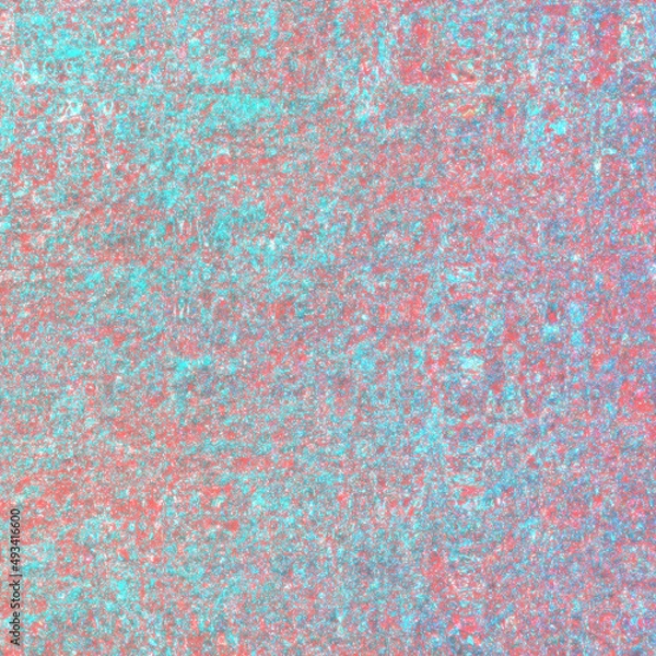 Fototapeta Abstract iridescent grunge texture background image.