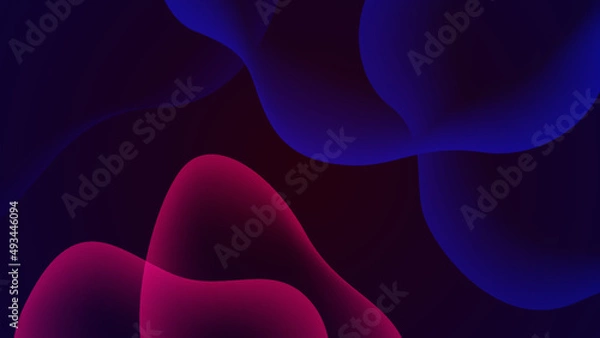 Fototapeta Abstract blurred colors background.  abstract liquid color desktop wallpaper. abstract mesh background with smooth gradient colors and multicolor texture design for brochure, book cover, web template.