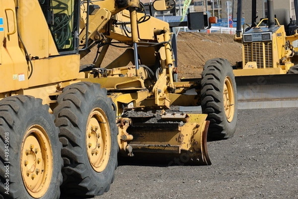 Obraz 道路工事用重機