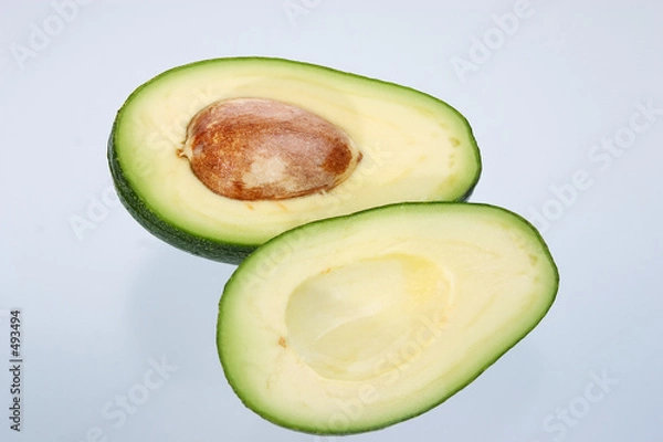 Fototapeta avokado mit kern