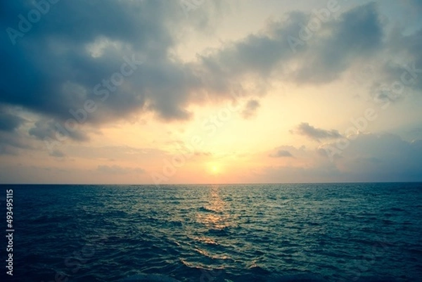 Obraz sunset on the sea