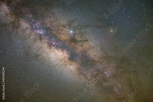 Obraz rain drops on the window