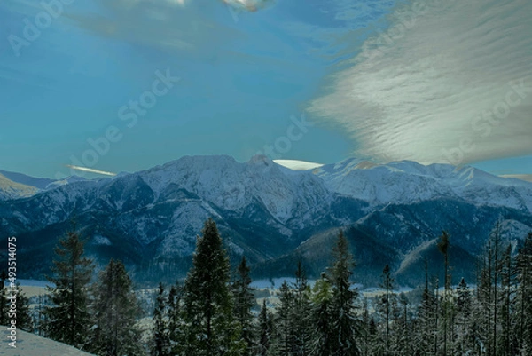 Obraz gory krajobraz widoki