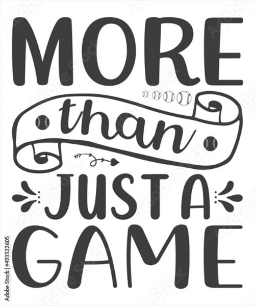 Obraz Just One More Game T-shirt Poster banner Design, Gamer Typography Vector Design Printable Illustration Ready For Print on Demand Service