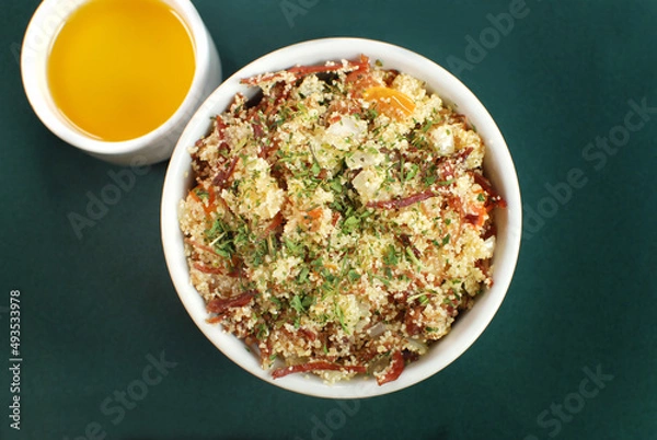 Obraz Jerked beef crumble