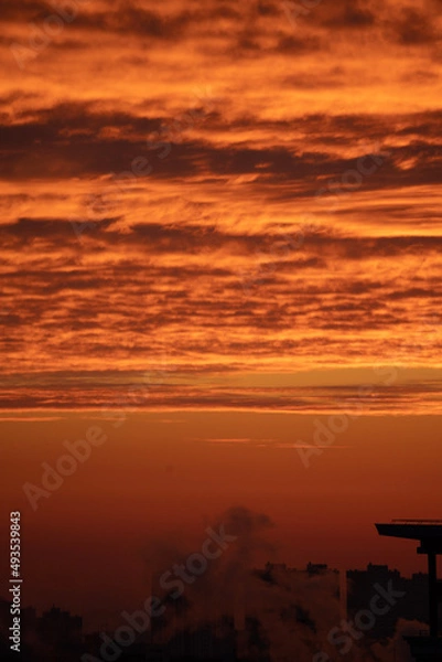 Obraz sunset over the sea