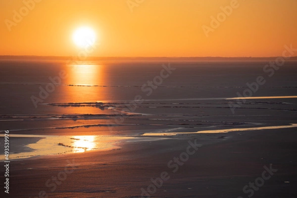 Obraz sunset over the sea