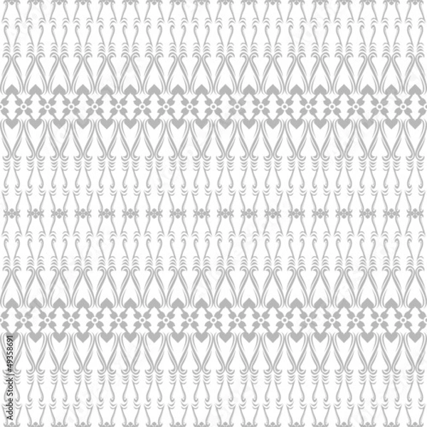 Fototapeta seamless floral pattern