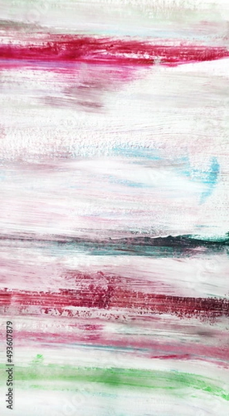 Obraz Abstract Art Painting background. Modern art. Contemporary art. Multicolored lines.
