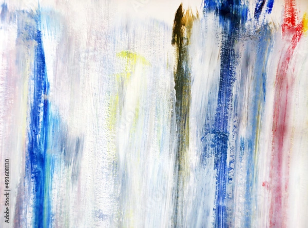 Obraz Abstract Art Painting background. Modern art. Contemporary art. Multicolored lines.