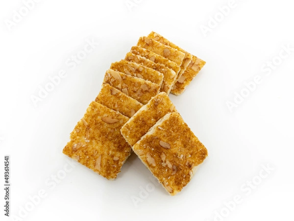 Obraz 견과류와 설탕이 가미된 과자