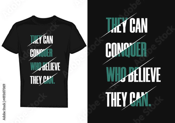 Obraz Text Effect Tshirt Design