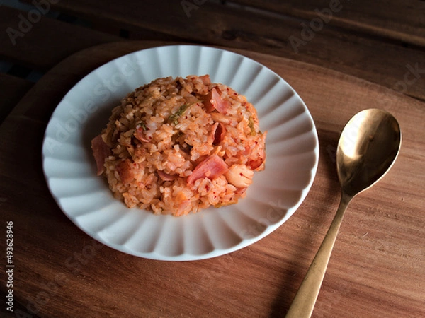 Obraz 絶品手作りキムチチャーハン｜テーブルフォト