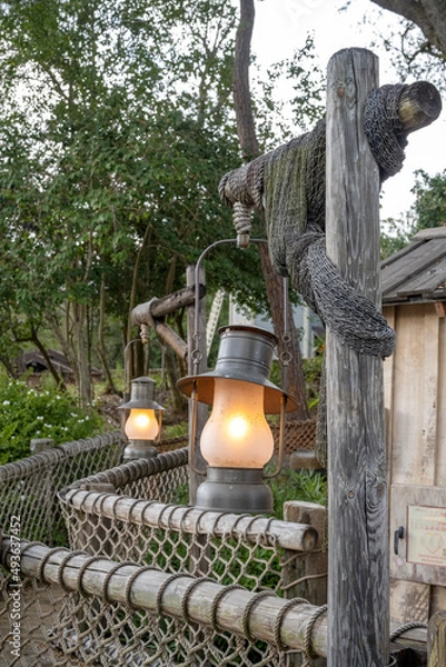 Obraz lantern in the park