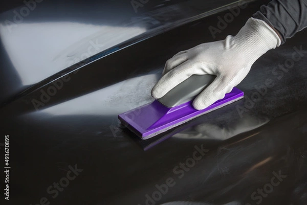 Obraz подготовка автомобиля к покраски