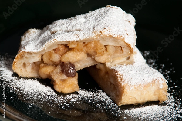 Fototapeta Strudel di mele