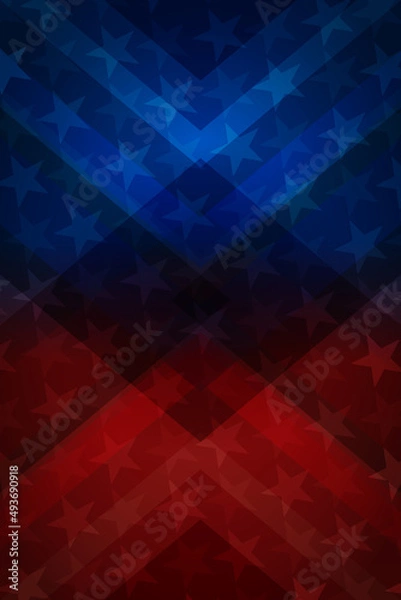Obraz USA patriotic background. Vector EPS10.