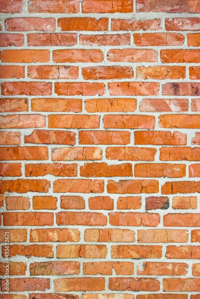 Obraz Exterior brick wall texture background.