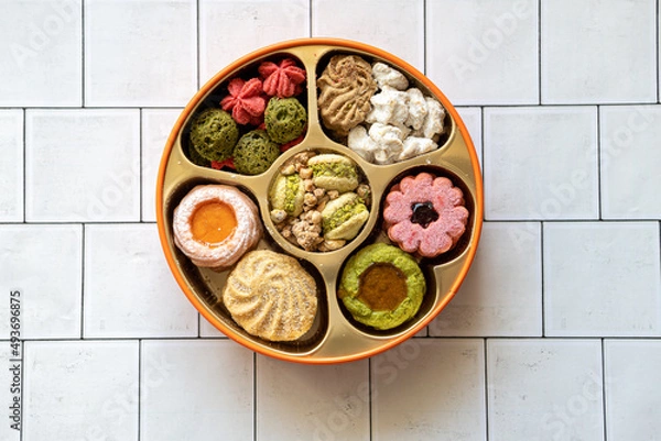 Obraz クッキーの詰め合わせ