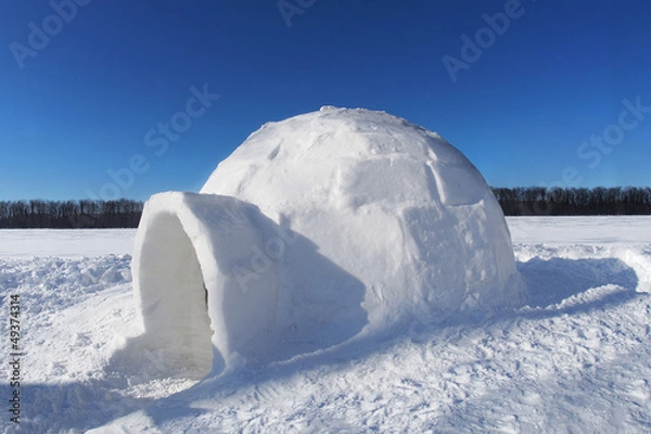 Fototapeta Igloo