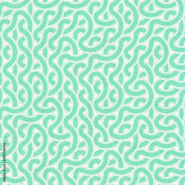 Fototapeta Colour Hexagon Tile Connection art background design illustration