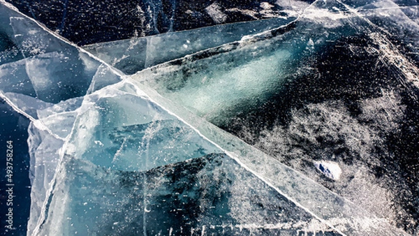 Fototapeta an unforgettable journey through the beauties of winter Baikal