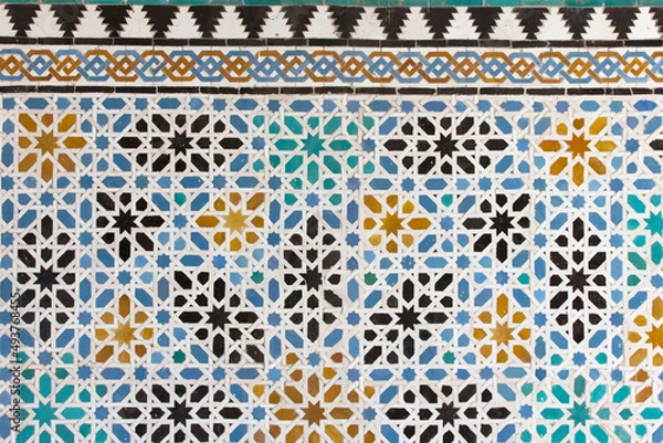 Obraz Muster und Formen maurischer Herkunft