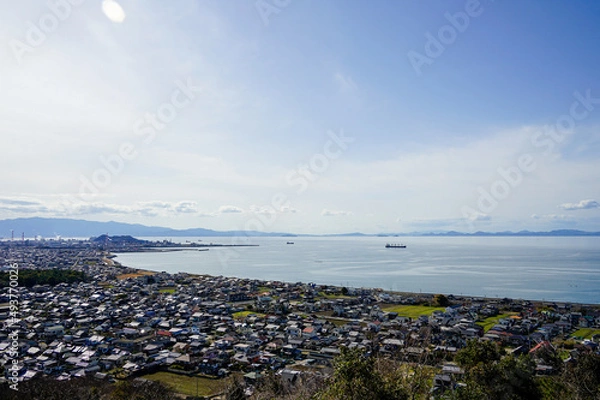 Obraz 展望台からの新居浜市の眺望