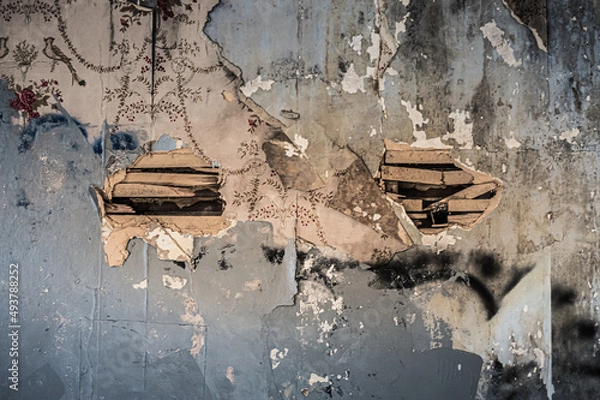 Obraz holes in the wall