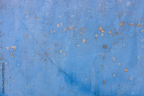 Obraz Old Blue Wall Texture