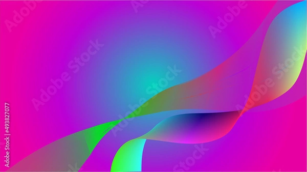 Obraz futuristic modern colorful blend purplish pink background