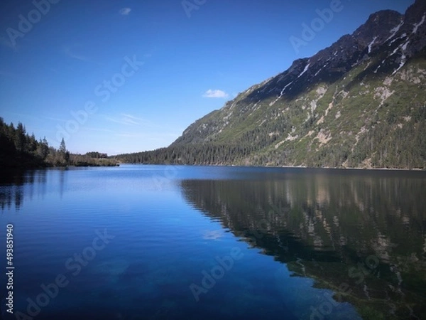 Fototapeta lake in the mountains