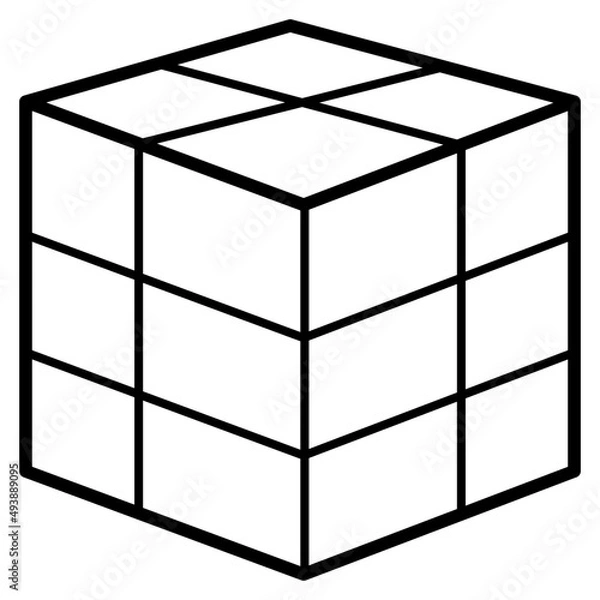 Fototapeta Rubik Cube